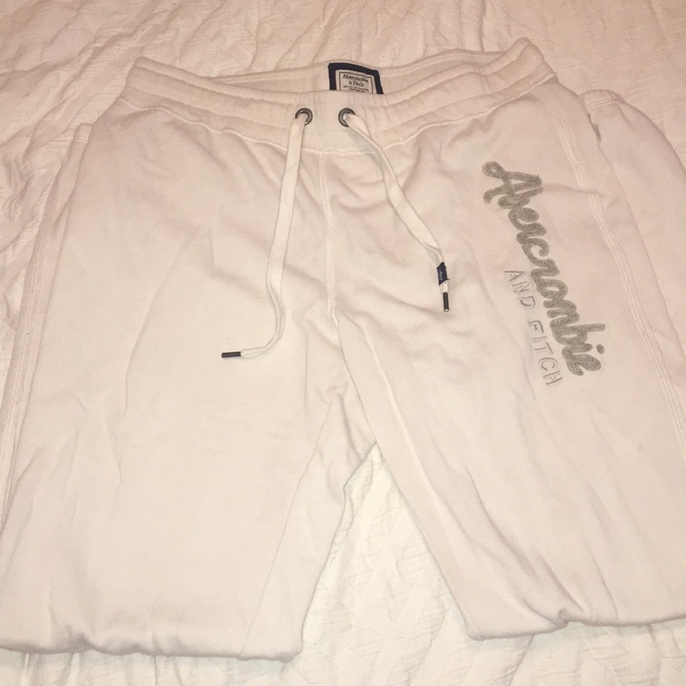 Abercrombie White Sweats